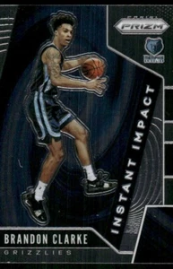 2019-20 Panini Prizm Instant Impact #25 Brandon Clarke Grizzlies basketball card - Picture 1 of 2