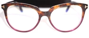 Tom Ford OversizeTF 5600 B 056 Eyeglasses Frame Brown /pink - Picture 1 of 3