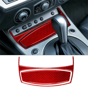 Red Carbon Fiber Cigarette Lighting Panel Ashtrey Trim For BMW Z4 E85/86 2003-08 - Bild 1 von 12