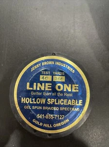 Jerry Brown Industries Line One Hollow Gel Braid Spectra 40 Test 300yds New - Picture 1 of 4