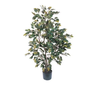 Nearly Natural Artificial Ficus Silk Tree 4 ft. H Indoor High-Quality Plastic - Image 1 of 3