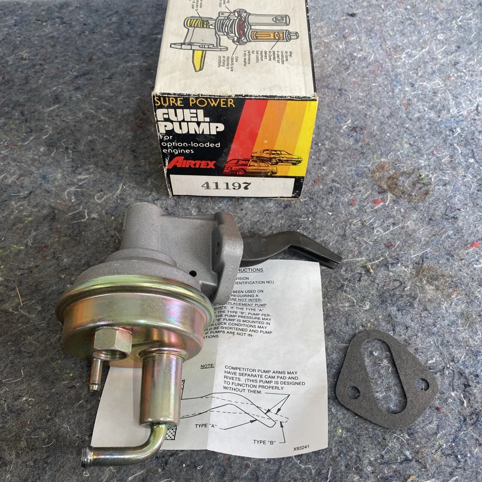 41197 Airtex Bomba de Combustible Gas Nueva para Olds Le Sabre Serie J Buick LeSabre Century Foto 1 de 4