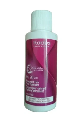 Desarrollador de cabello permanente Kadus Professional 6% 20 volumen 2 OZ - PAQUETE DE 3 Foto 1 de 2