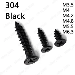 Tornillos de acero inoxidable 304 contrahundidos autogolpe Phillips M3.5 M4.2 M5.5 M6.3 - Imagen 1 de 5