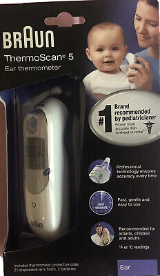 Braun ThermoScan 5 Ear Thermometer (Model IRT 6500  See Description • 22.55€