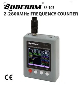 SURECOM SF-103 Tragbarer Frequenzzähler 2MHz-2.8GHz with TFT Color Display