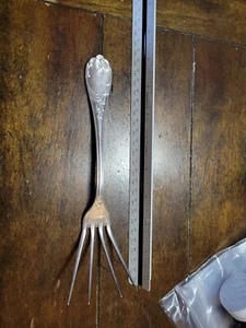 Vintage Christofle Marly Silverplate Spread Serving Fork - Picture 1 of 9