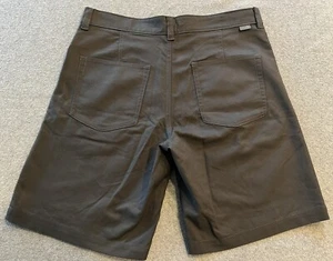 The North Face Men's Black Stretch Cotton Shorts 5 Pocket Design Belt Loops EUC! - Picture 1 of 15