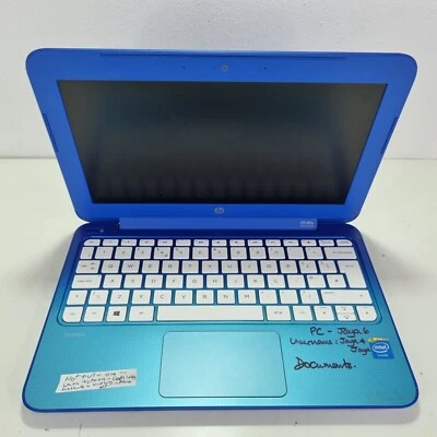 Hp Stream Book 11-d015na Only - Blue - Spare or repair - not turn on - Image 1 of 4