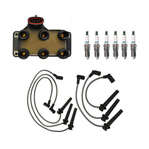 Denso Ignition Coil Wire Set 6 Iridium TT Spark Plugs Kit For Mazda MPV 2.5L V6
