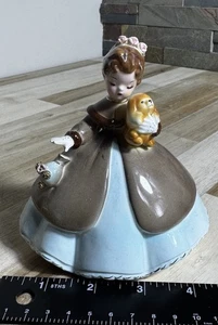 Raro De Colección. Josef Originals "Little Pet Series" Niña con Perro 5.25" - Imagen 1 de 3