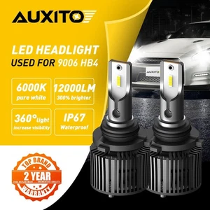 9006 HB4 LED CSP Headlight Bulb High Beam 6000K Xenon HID White 50W X1 - Picture 1 of 12