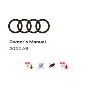 2022 Audi A6 Owner's Manual User Guide - Picture 1 of 1