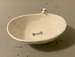 Hund & Knochen Porzellan Schmuck Schale Japan - Bild 1 von 7