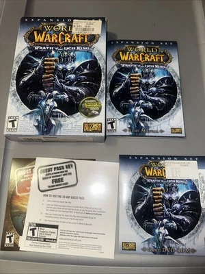 Juego de expansión World of Warcraft Wrath the Lich King PC Big Box Foto 1 de 4