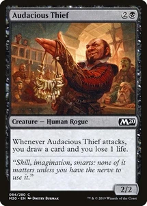 4x Audacious Thief - NM - Core Set 2019-2021 - SPARROW MAGIC - Picture 1 of 1