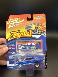Johnny Lightning Freaks - Zingers - Chevy Impala 62 cupé - Imagen 1 de 7