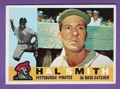 1960 Topps - #48  Hal Smith - Pittsburgh Pirates - Ex+  CENTERED - Image 1 of 2