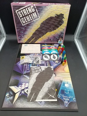 Streng geheim Schmidt Spiele 1988 80er retro vtg geprüft - Bild 1 von 4