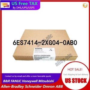 New Siemens 6ES7414-2XG04-0AB0 SIMATIC S7-400 CPU 414-2 6ES7 414-2XG04-0AB0 - Picture 1 of 11