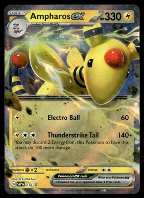 Ampharos ex - Promo Holo SV: Scarlet & Violet Promo Cards 016 NM Pokémon TCG - Image 1 of 2