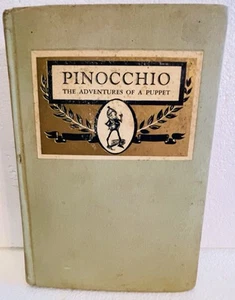 Pinocchio Adventures of a Puppet by Carlo Collodi HC illustrated Good condition - Picture 1 of 10
