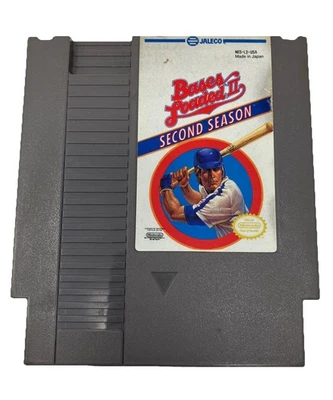 Bases Loaded II 2: Second Season (Nintendo NES, 1990) Authentic - UNTESTED  - Image 1 of 4