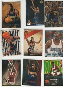 LOTTO ANTONIO MCDYESS (22) DIVERSI CON 18 ROOKIES 1995-96 RC METAL SP GALLERY - Foto 1 di 3
