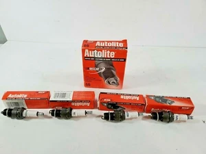 Autolite 66 Spark Plugs 4 pk "Nascar" Copper Core - Picture 1 of 11