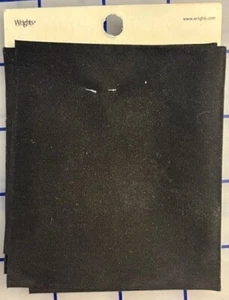 BONDEX BLACK FABRIC IRON ON MENDING TAPE-6 1/2" x 14"-Clothing & Repair - Picture 1 of 2