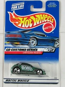 Hot Wheels 2000 #29 CD Customs Series #1/4 Chrysler Pronto Green - Bild 1 von 5