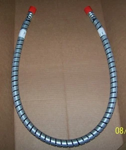 Air Brake Hose Parker  266-8 40" Long.1250 psi. Steel Cover. DOT7N457 SAE J1402  - Picture 1 of 6
