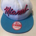 New Era 9Fifty Snapback Miami Heat Vice City rose bleu blanc rare !