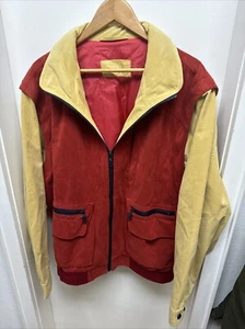 Heinz Bauer Manufaktur Herren Cabrio Alcantara Jacke Gr. 52 Wild Leder Optik - Bild 1 von 10