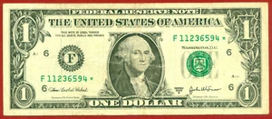 2003 A   1 Dollar ( Westpoint STAR )  World paper money currency banknotes.(94) - Picture 1 of 3