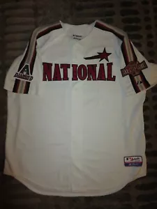 Maglietta Randy Johnson #51 Arizona Diamondbacks 2005 MLB All Star game Majestic XL - Foto 1 di 4