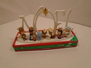 Belén iluminado Kurt Adler Peanuts NOEL 2014 NUEVO EN CAJA todo funcionando - Imagen 1 de 5