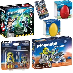 PLAYMOBIL VARIOUS SPACE ASTRONAUT GHOSTBUSTERS EGGS PIRATE FOOTBALLER BLIND BAGS - Picture 1 of 43