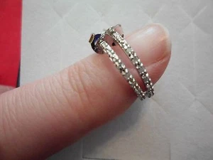 Round Diamond J-Hoop Earrings in 925 Sterling Silver-0.10 Carats - Picture 1 of 6