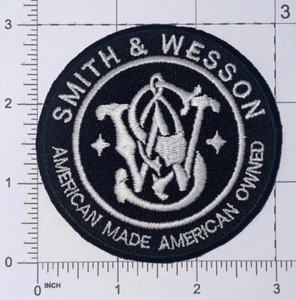 Patch tattica Smith & Wesson secondo emendamento gancio 3" usato B840 - Foto 1 di 2