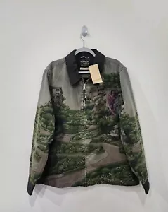 Chaqueta Scotch & Soda Foto Impresión Sarga Entrenador Cremallera Lombardo Paisaje Callejero Talla XXL - Imagen 1 de 9