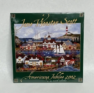 Americana Jubiläum Jane Wooster Scott 12 Monate 2002 Kalender NEU VERSIEGELT - Bild 1 von 9