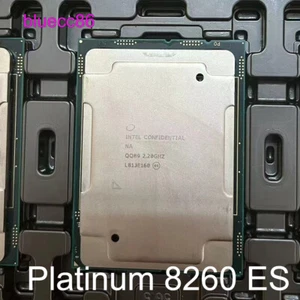 Intel Xeon Platinum 8260 ES QQ89 24C48T 2.20 GHz LGA3647 35.75 MB CPU Processors - Picture 1 of 2