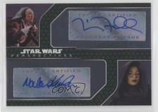 2015 Star Wars Chrome Perspectives: Jedi vs Sith Dual Nina Fallon as Auto 5sf