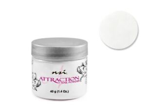 Nsi Attraction Nail Acrylic Powder - Soft white 1.4oz / 40g