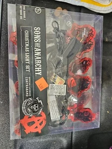 Juego de luces navideñas Sons of Anarchy de 10 cuerdas con licencia oficial - Imagen 1 de 2