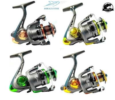 NEU Miracle FB Angelrolle Spinnrolle 6 Kugellager Forelle Barsch Hecht Zander