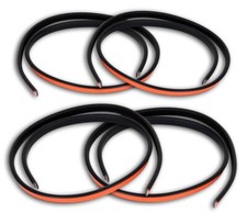 Kotflügelverbreiterung 5mm VW Polo T5 T6 MULTIVAN PASSAT Universal Gummi