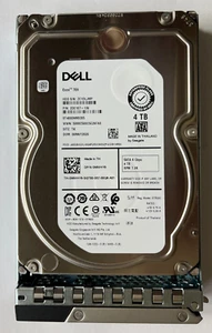 MWHY9 DELL 4TB 7.2K 6GBPS 3.5" SATA HARD DRIVE SEAGATE ST4000NM0265 0MWHY9 T350 - Picture 1 of 1