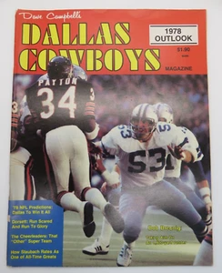 Dave Campbell's Dallas Cowboys 1978 Outlook Magazin - Bob Breunig Cover - Bild 1 von 6